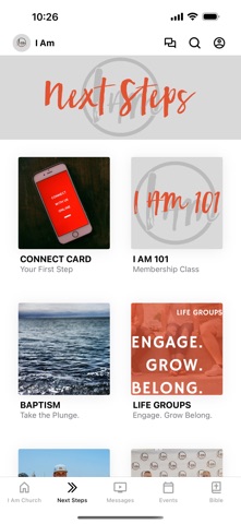 I Am Church app screenshot 2