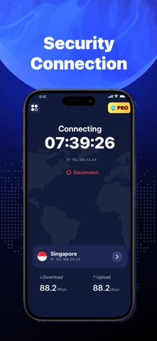 Ghost Shell Browser VPN iPhone screenshot