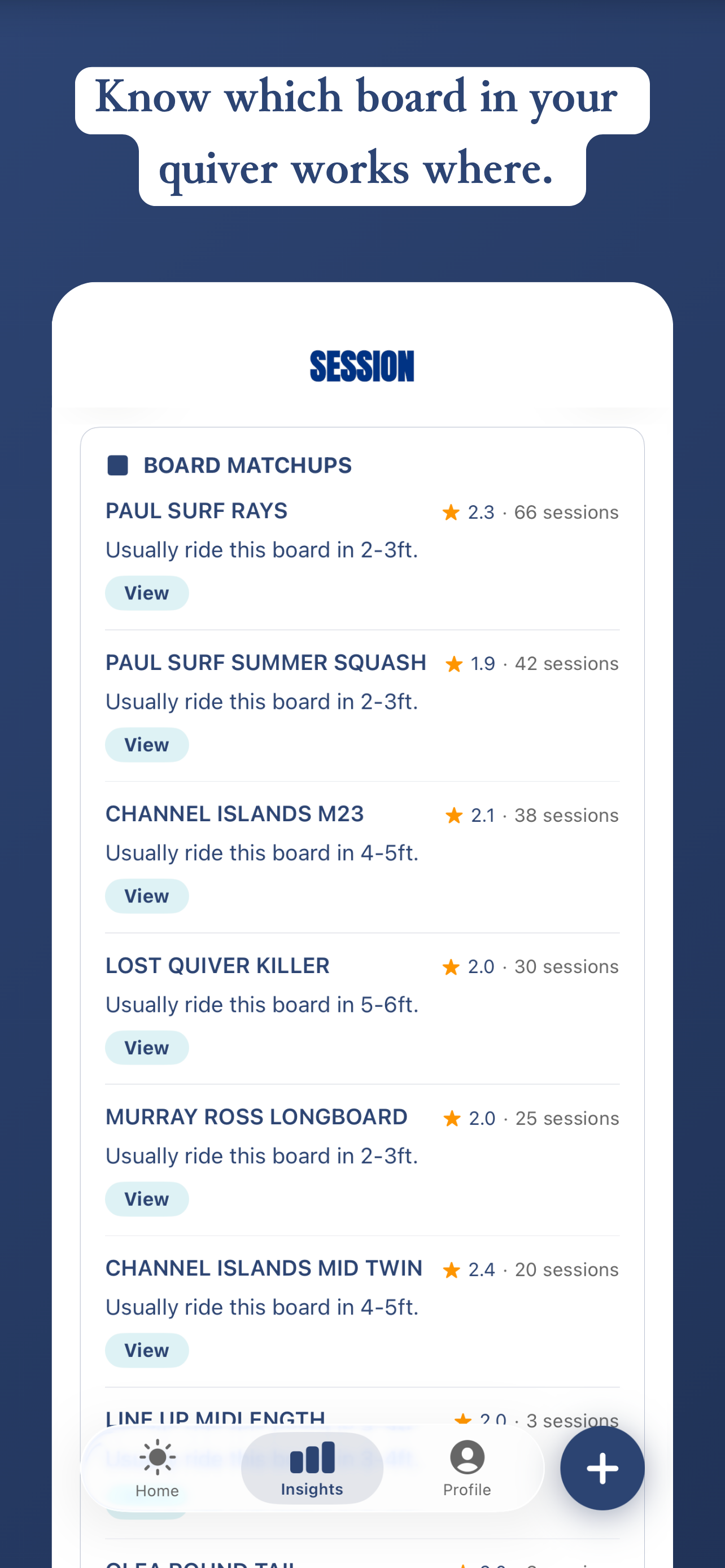 Session – Surf Log & Forecast screenshot 10