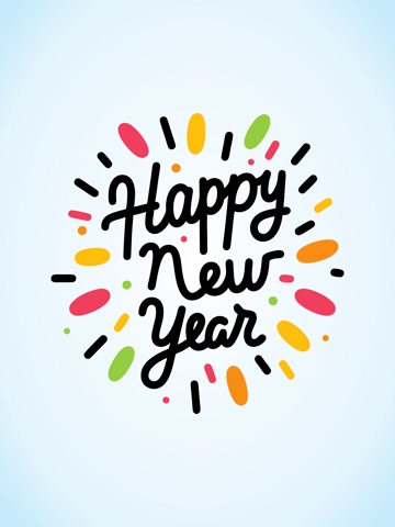 2026 New Year Animated Sticker iPad screenshot