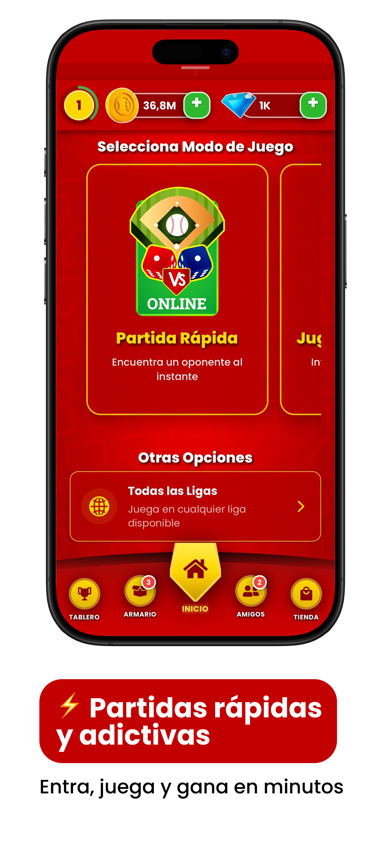 DadosBall - Béisbol con Dados