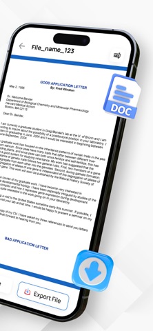 PDF 转 Word 转换器 - Docx screenshot