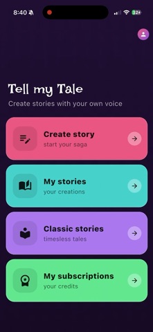 TellMyTale screenshot 1