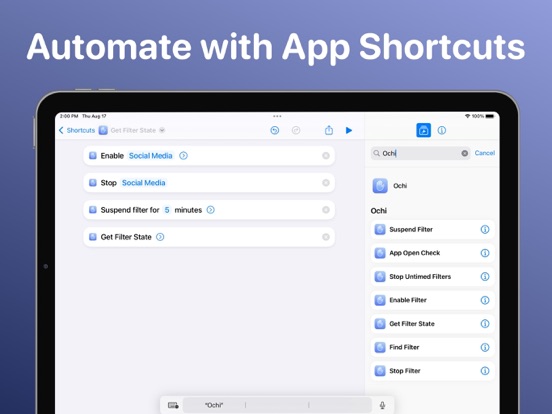 Ochi: Block Websites & Apps iPad screenshot 7 - Productivity app