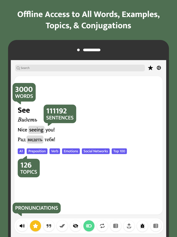 Screenshot #5 pour Most Common Russian Words