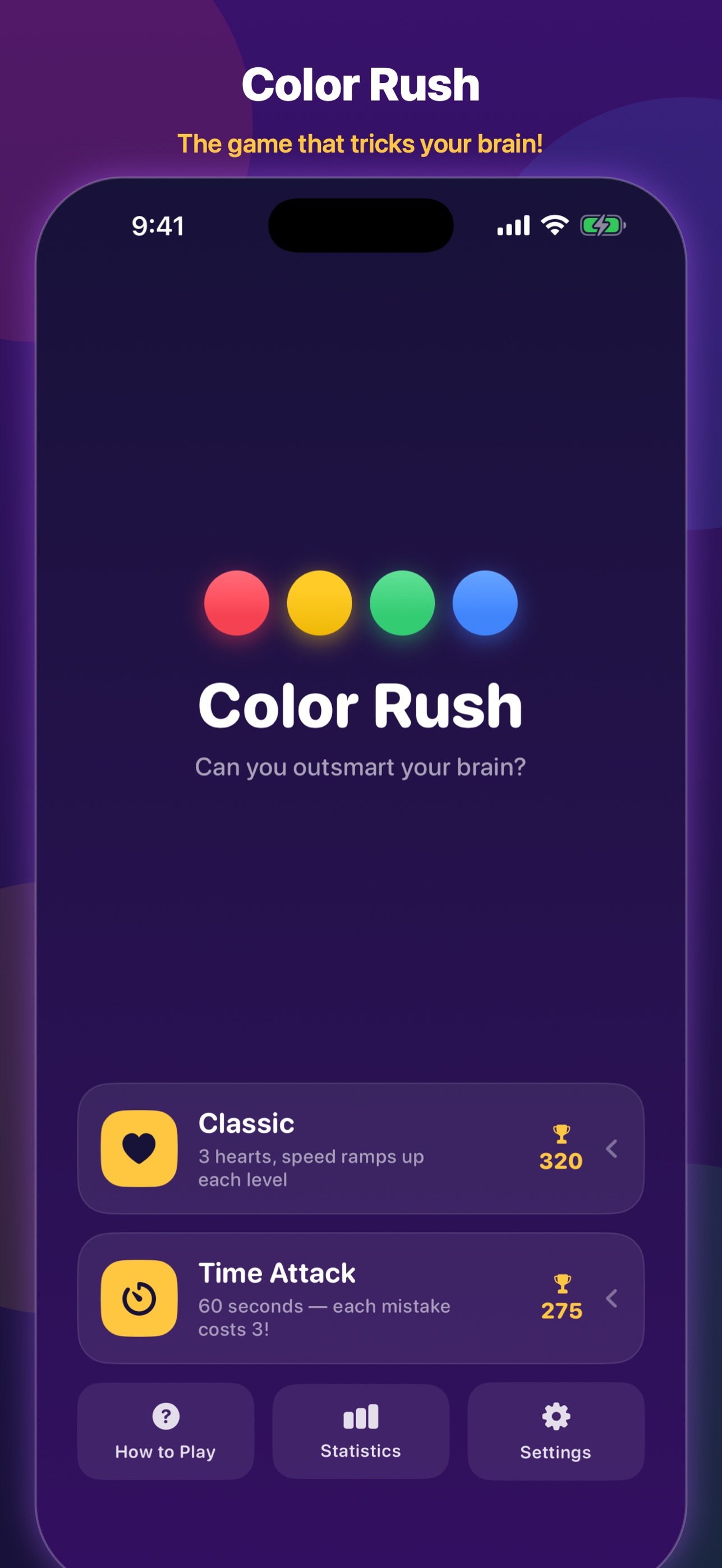 Screenshot 1 of Color Rush: Brain Challenge