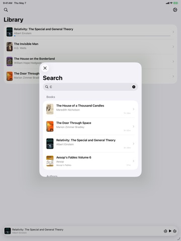 ABS Player iPad screenshot