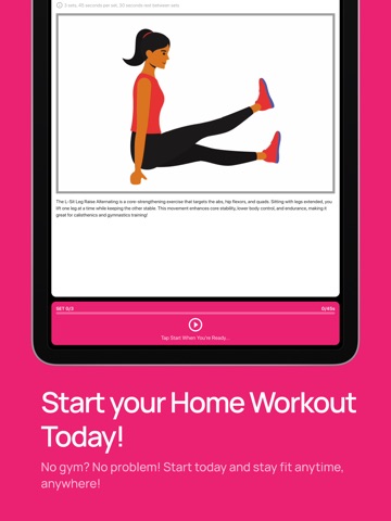Lose Belly Fat in 30 Days! iPad screenshot