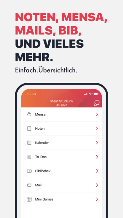 Screenshot #3 pour UniNow: Studium, Campus, Jobs