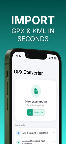 GPX to Maps Converter Screenshot 1 of 5