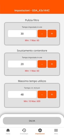 GDA Smart control screenshot