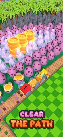 Mine Cart Merge: Idle Mania iPhone screenshot