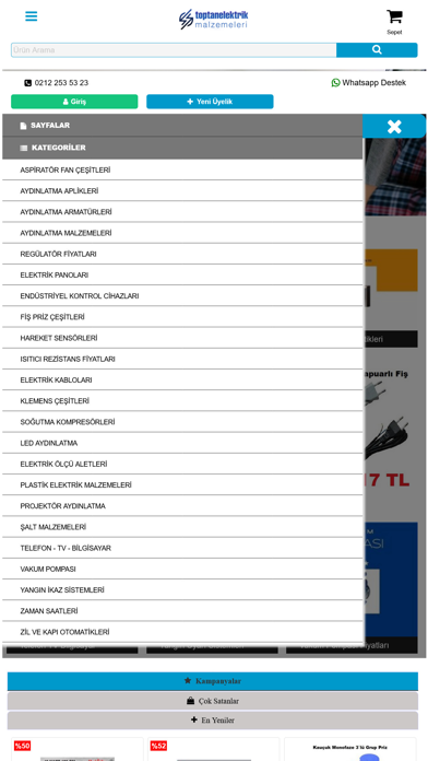 Toptan Elektrik Malzemeleri Screenshot