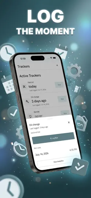 Lastimo: Last Time Tracker screenshot 2