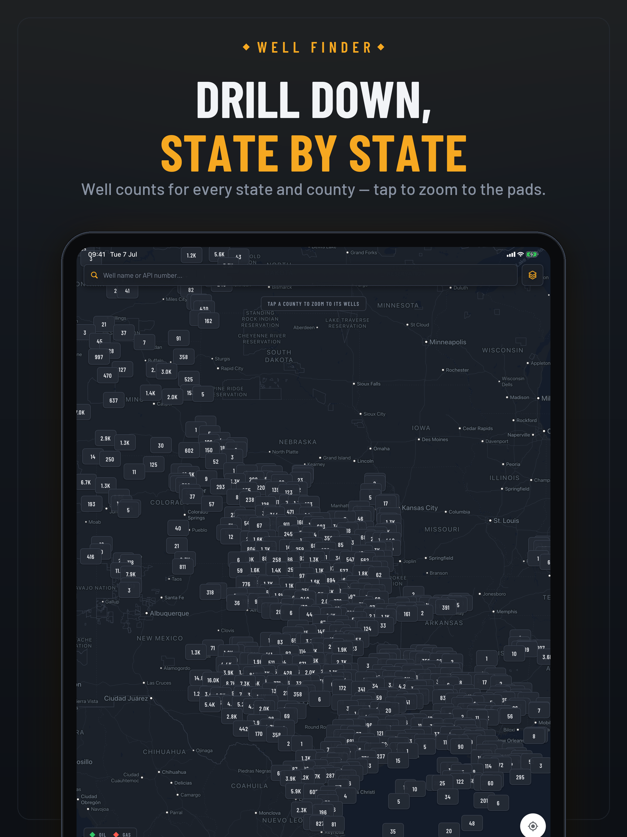 Wellsite Finder - Oil & Gas screenshot 9