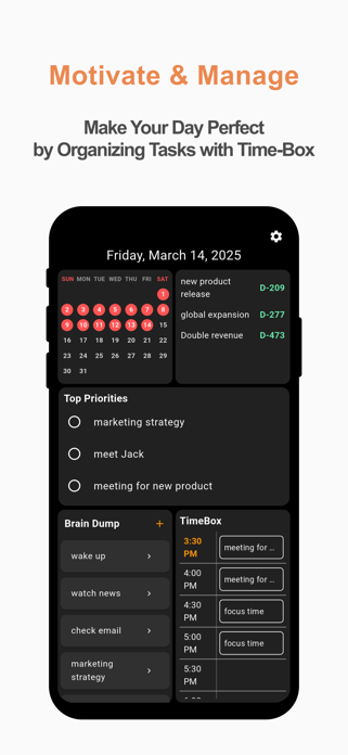 timeblazer: timeboxing planner Screenshot 2 of 8