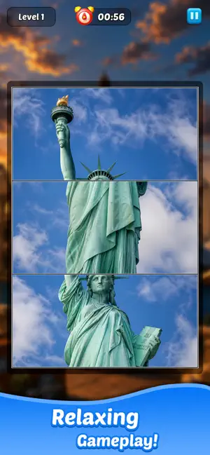 Jigsaw Solitaire - World Tour screenshot 3