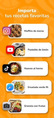 CookNest・Guarda tus recetas iPhone screenshot 2