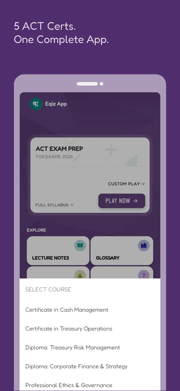 Screenshot #2 pour ACT Treasury Prep: with AI
