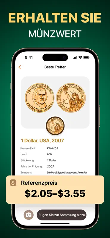 Coin ID: Münzen erkennen screenshot 3 of 9