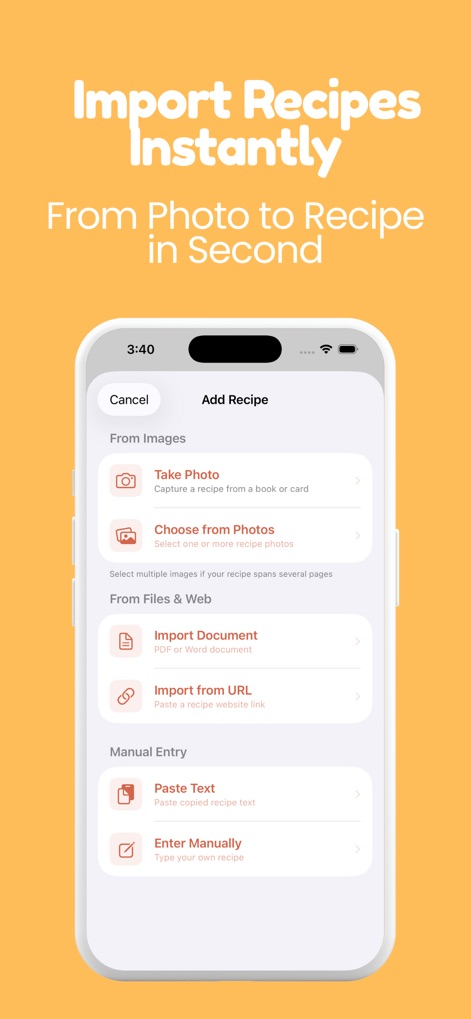 Recipe Organizer: AI Cookbook - Food & Drink App | MWM