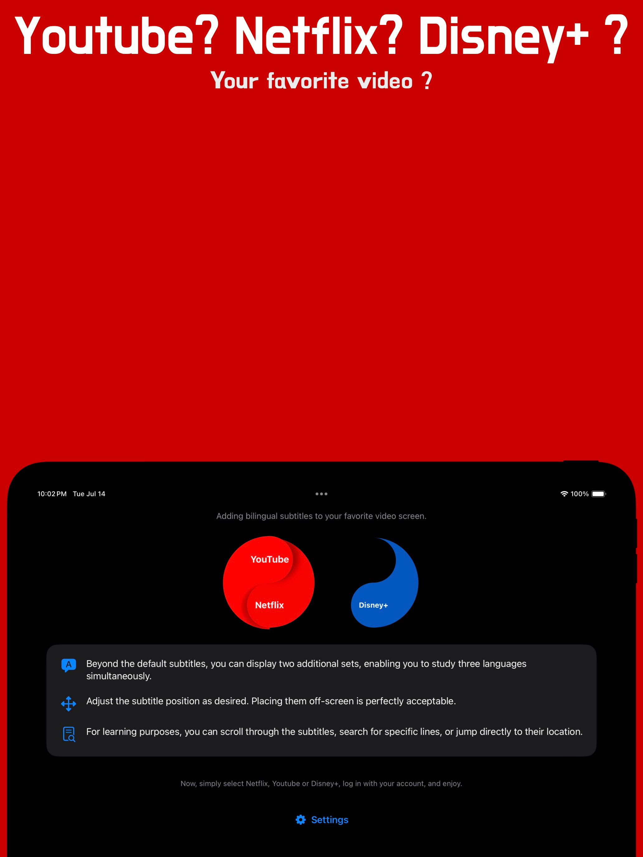 SubFloat: Multiple Subtitles screenshot 8