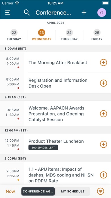 AAPACN Conferences Screenshot