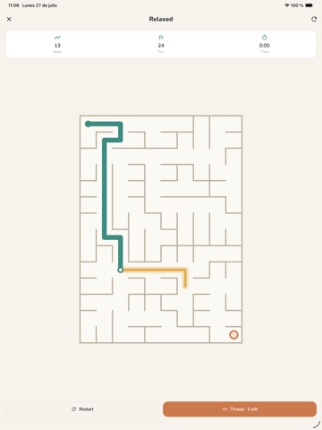 Trazen: Zen Maze & Labyrinth iPad screenshot