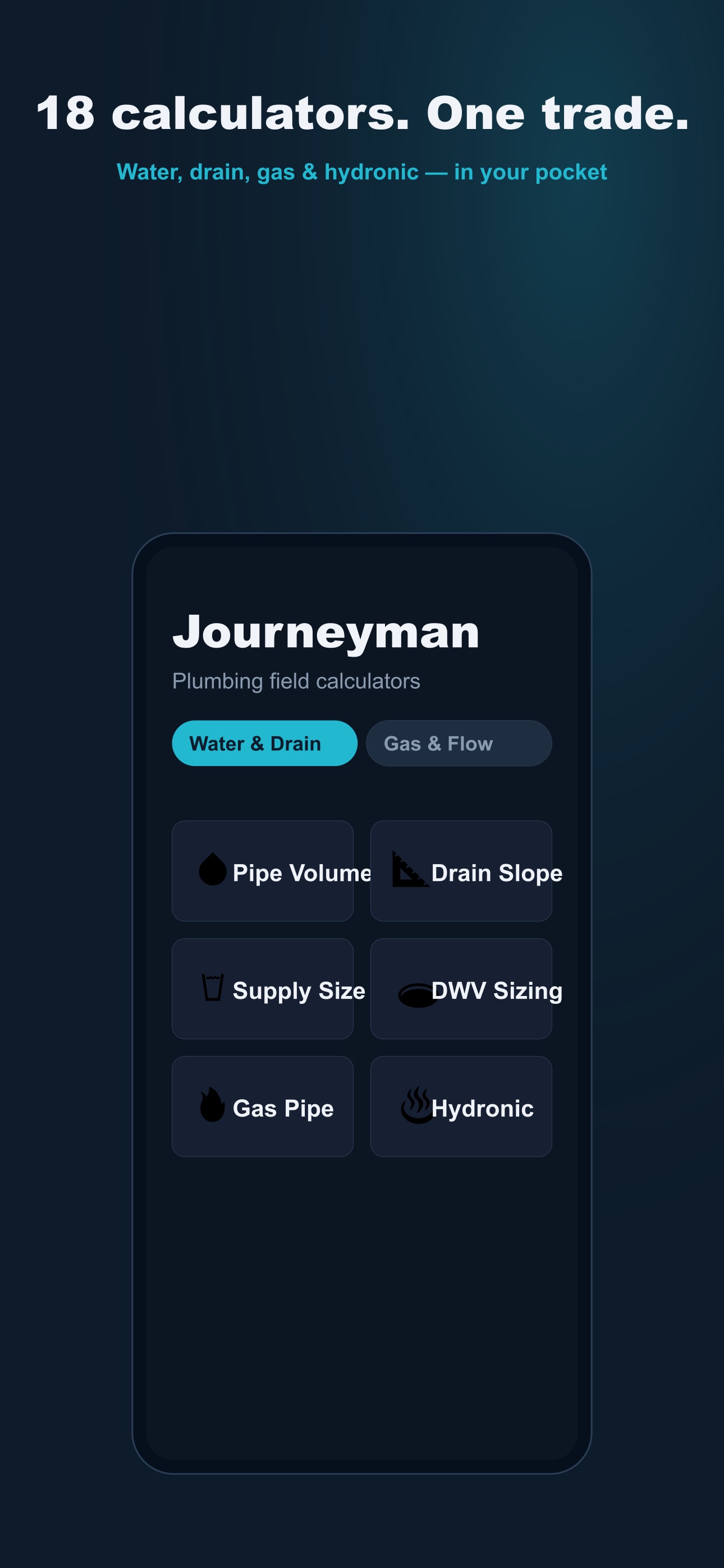 Screenshot 1 of Journeyman Field Pro Plumbing