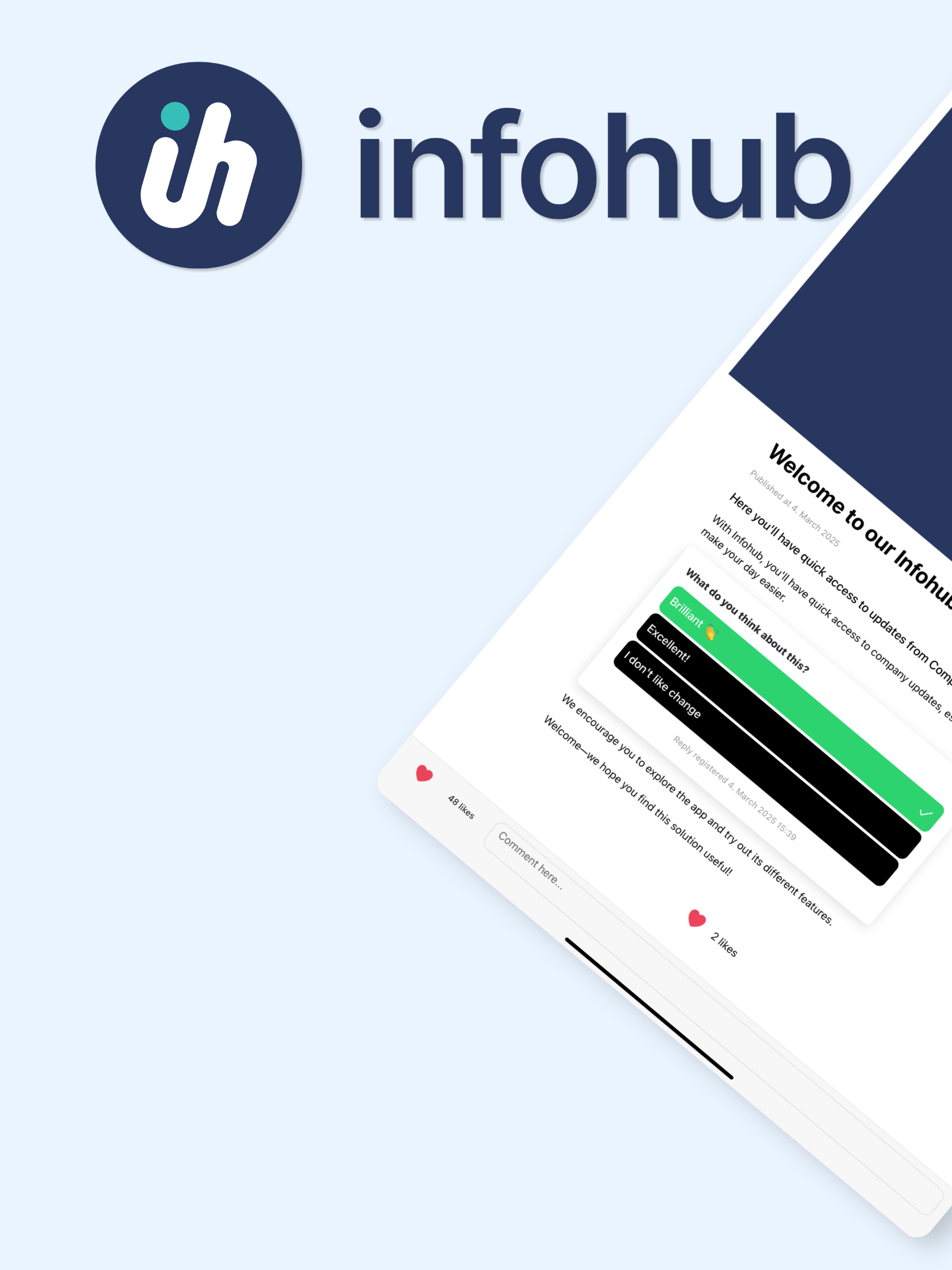 Infohub - Internal Comms