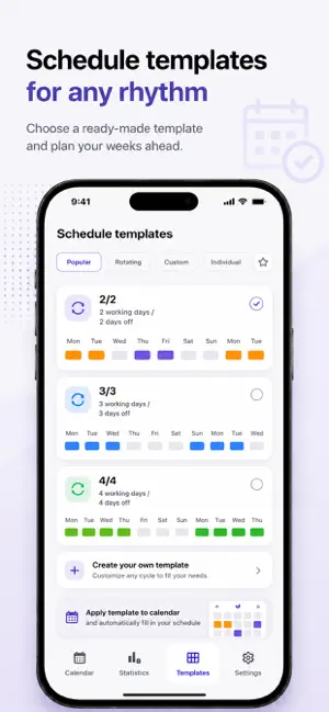 Shift Planner - Work Schedule screenshot 3