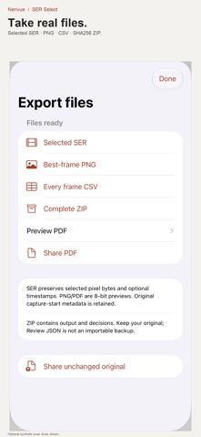 Nerivue SER Select screenshot 4
