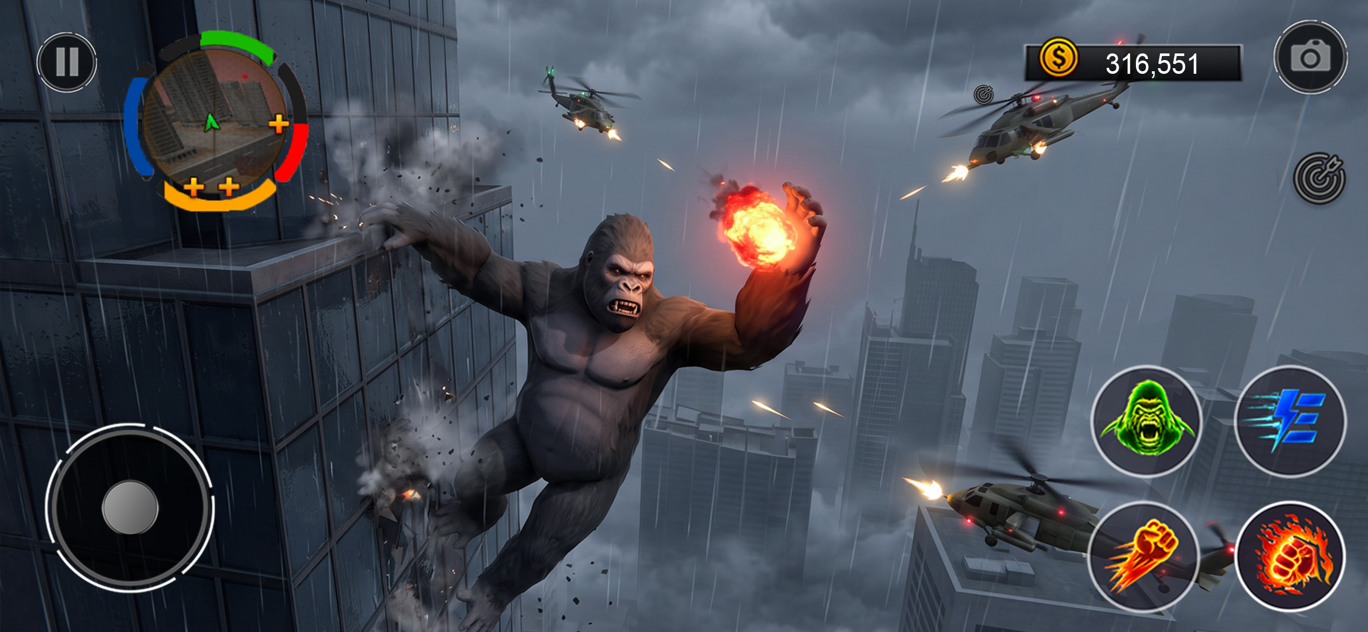 Big Angry Gorilla City Smash screenshot 6