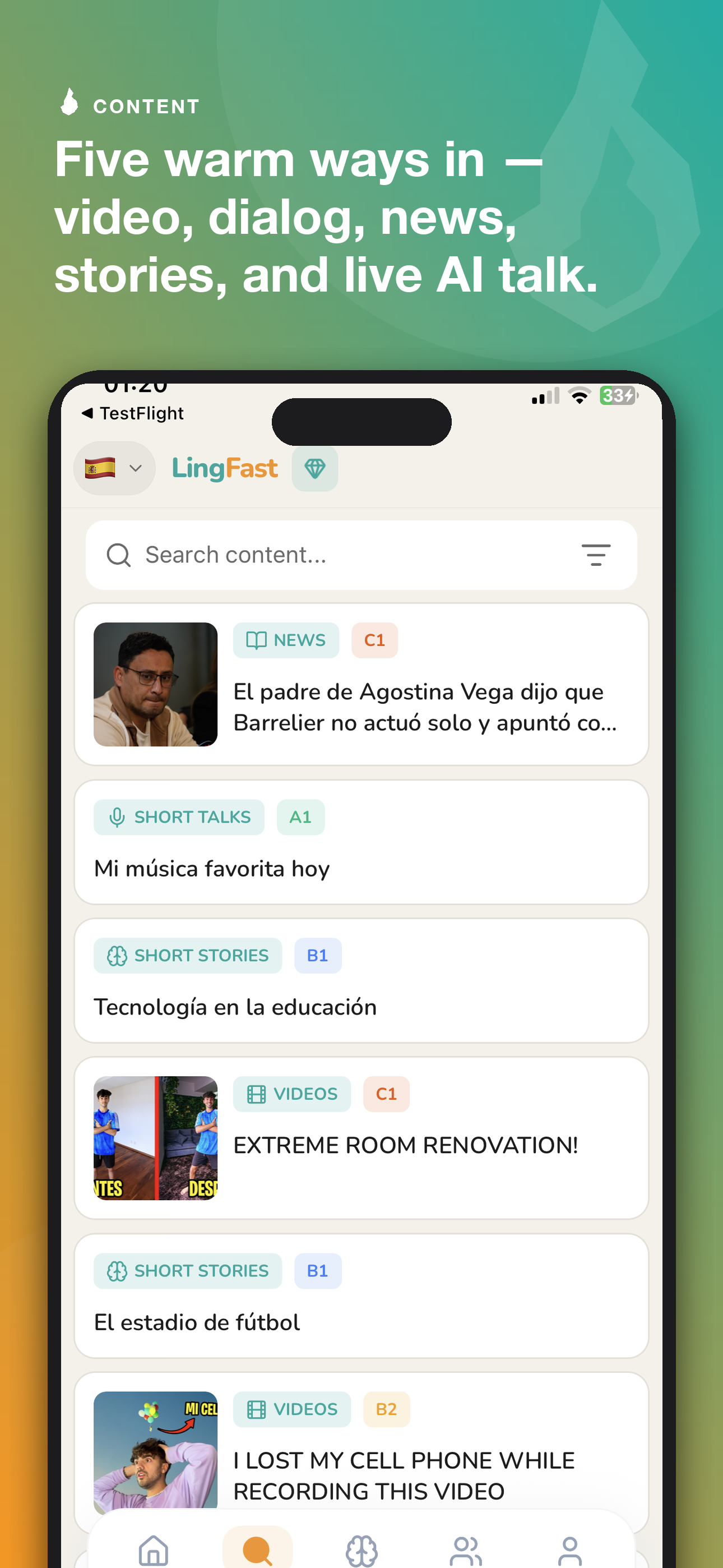 Learn Swedish - LingFast screenshot 3
