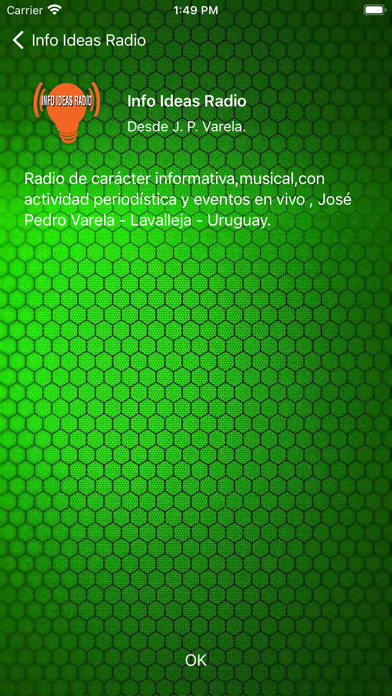 Info Ideas Radio Screenshot