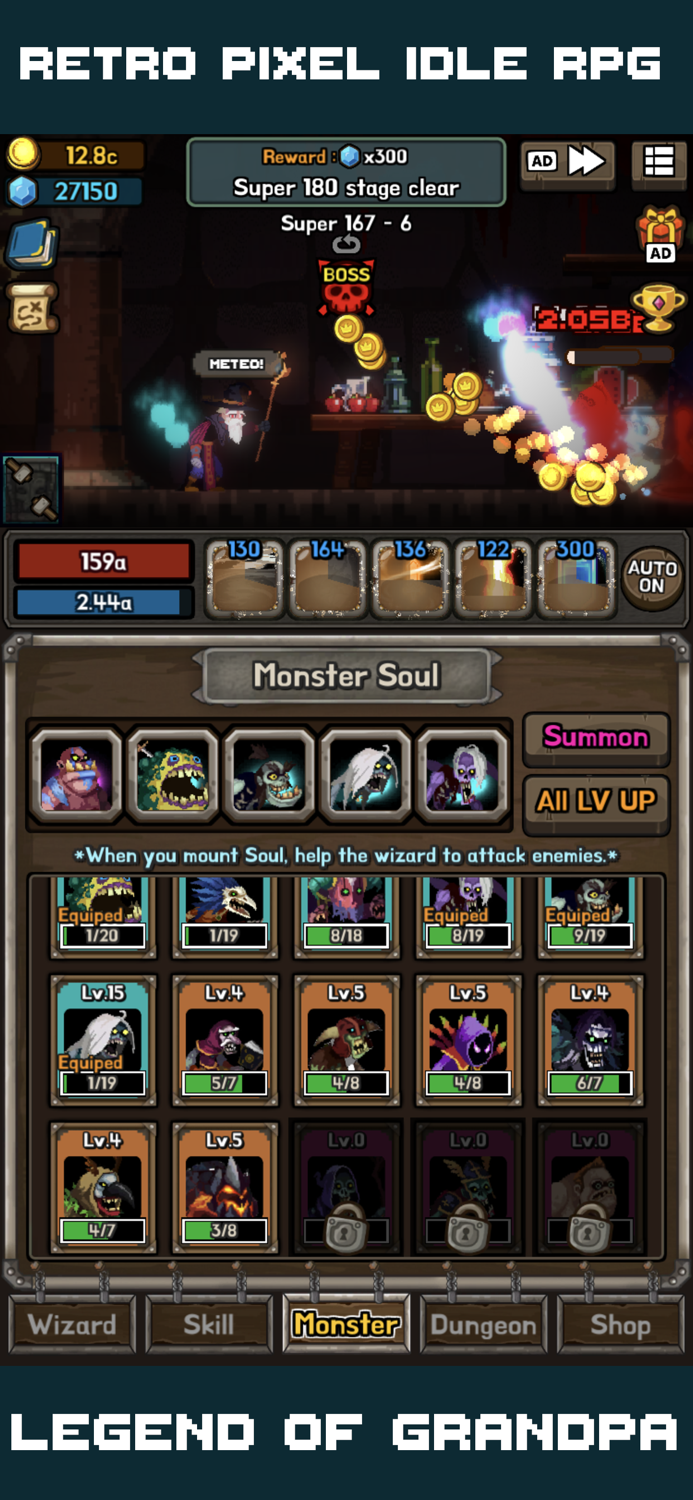 Legend of Grandpa  Idle RPG