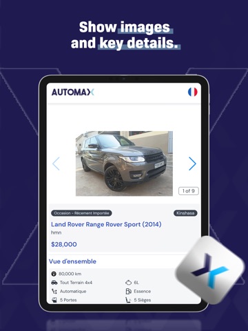 Automax RDC iPad screenshot