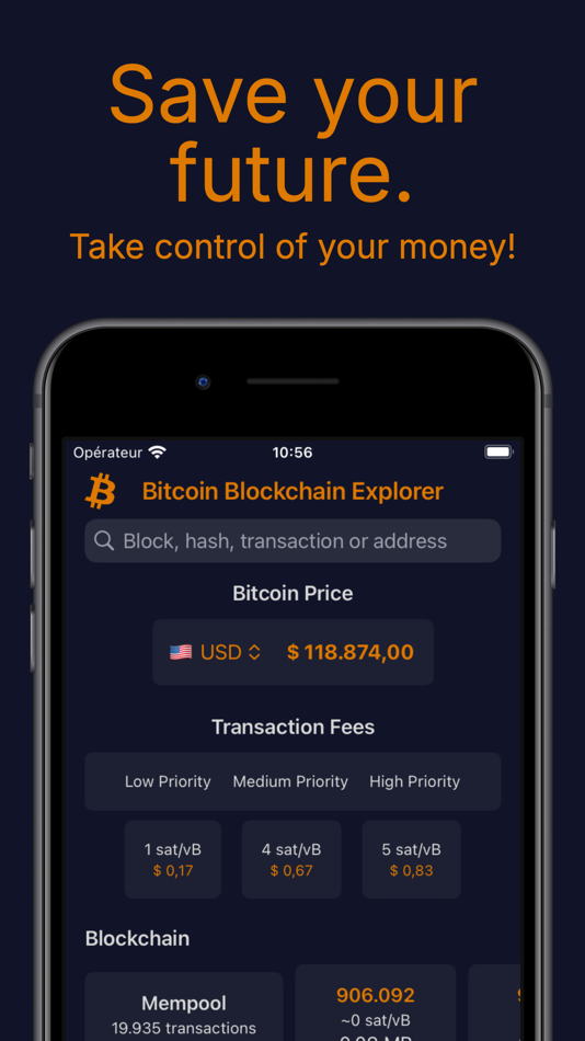 #1. Bitcoin Blockchain Explorer (iOS) By: Victor Hugo Pacheco Araujo