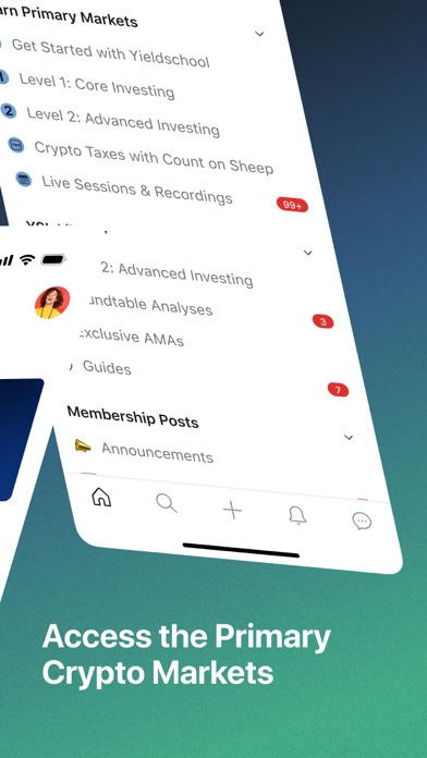 Yieldschool iPhone screenshot 2 - Social Networking app
