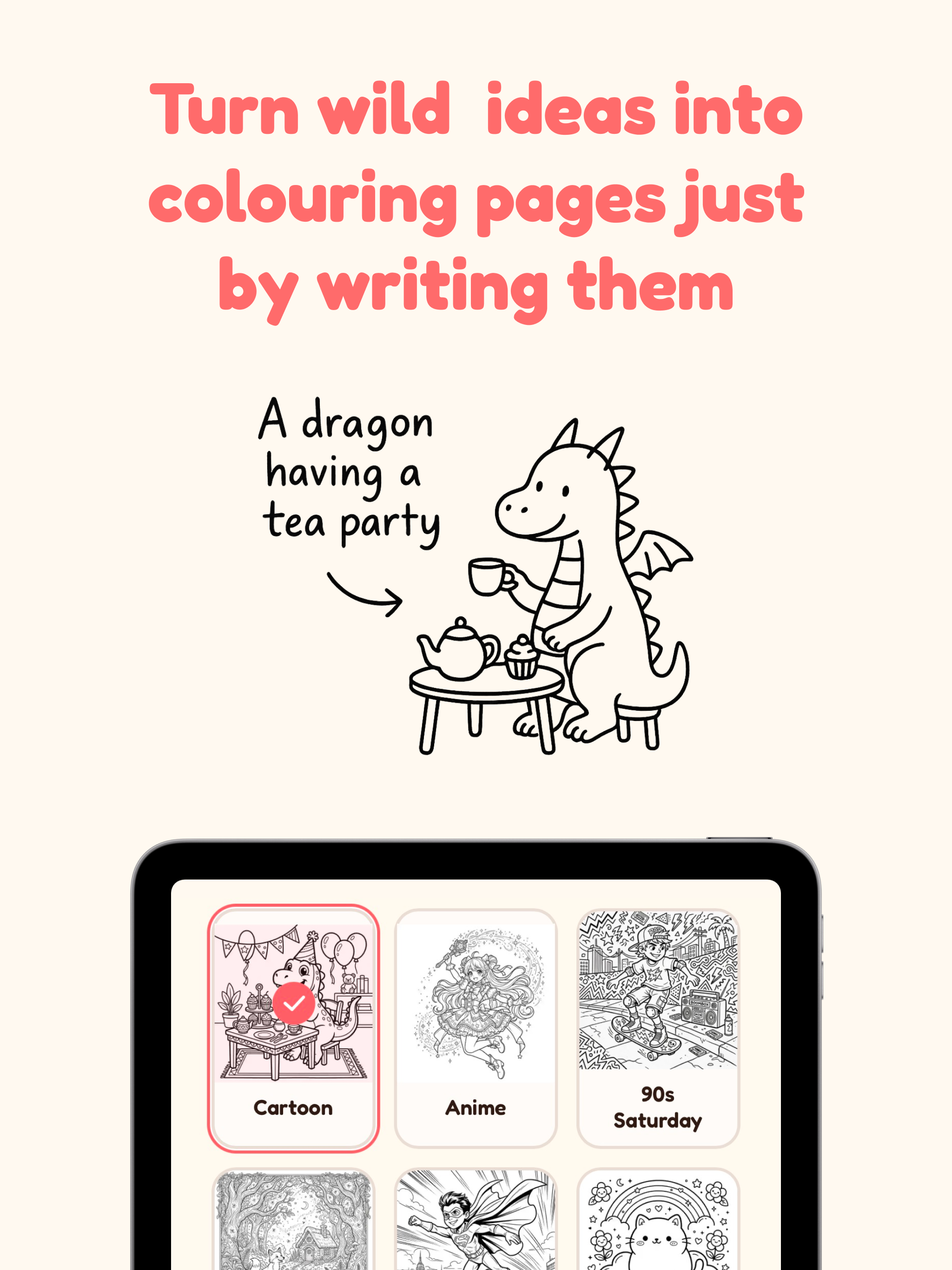 Crayon: Colouring Pages