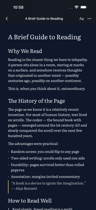 expt - File Reader Screenshot 5 of 6