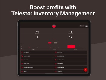 Telesto: Inventory Management iPad screenshot