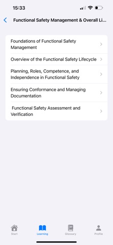 IEC61508 Learning screenshot