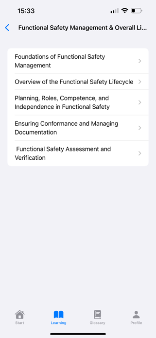 IEC61508 Learning Screenshot 4 of 10