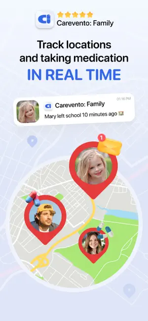 Carevento: Location Tracker screenshot 1