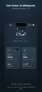 As-Salah: Gebetszeiten & Qibla screenshot 2