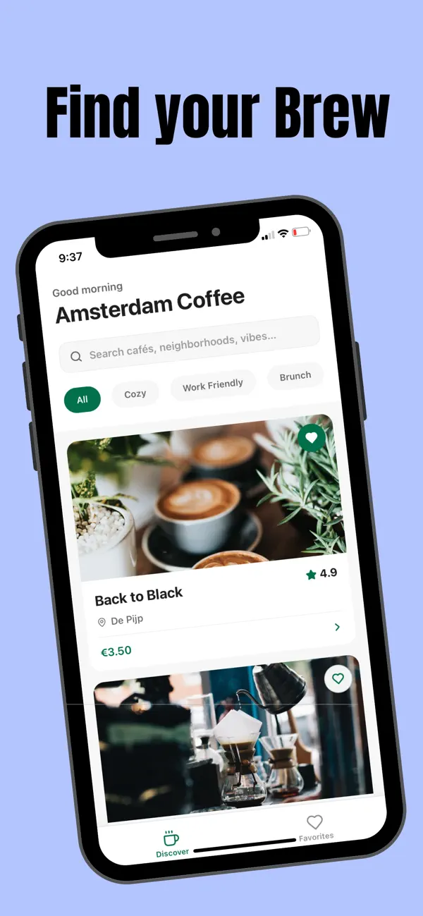 Screenshot #1 pour Amsterdam Cafes