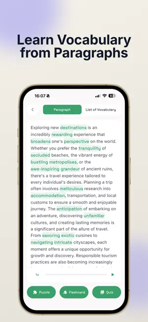 Vokai - AI Language Learning screenshot 1