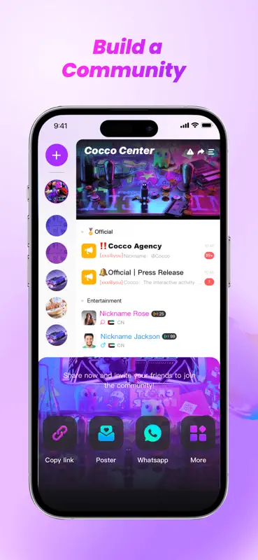 Cocco - Community & Group Chat screenshot 5 of 5