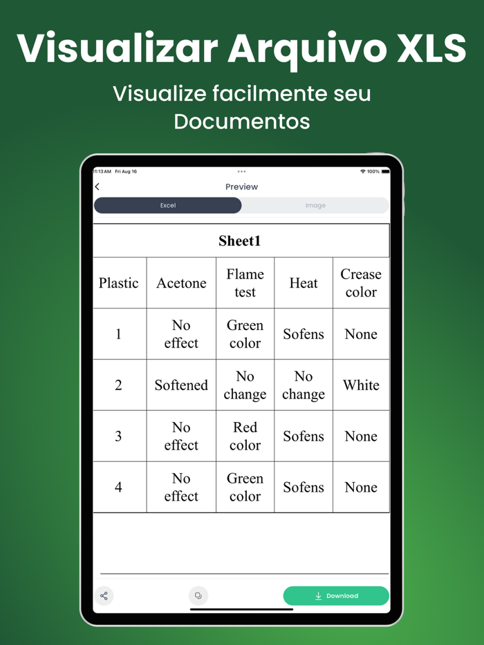 Converter Imagem para Excel